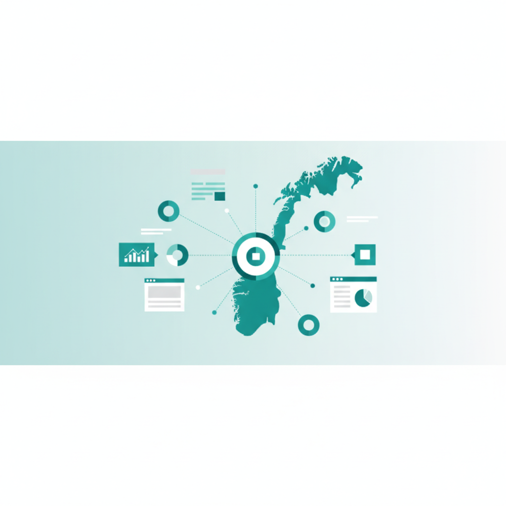 Moderne CRM-system dashboard som viser kundeinformasjon og salgsstatistikk